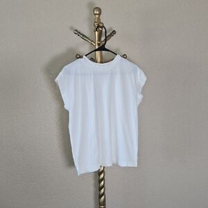 a new day White Short Sleeve Tee